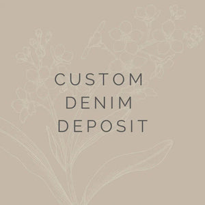 Custom Jacket Deposit